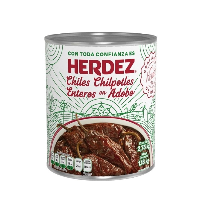 ostra papryka chipotle w sosie adobo herdez z meksyku